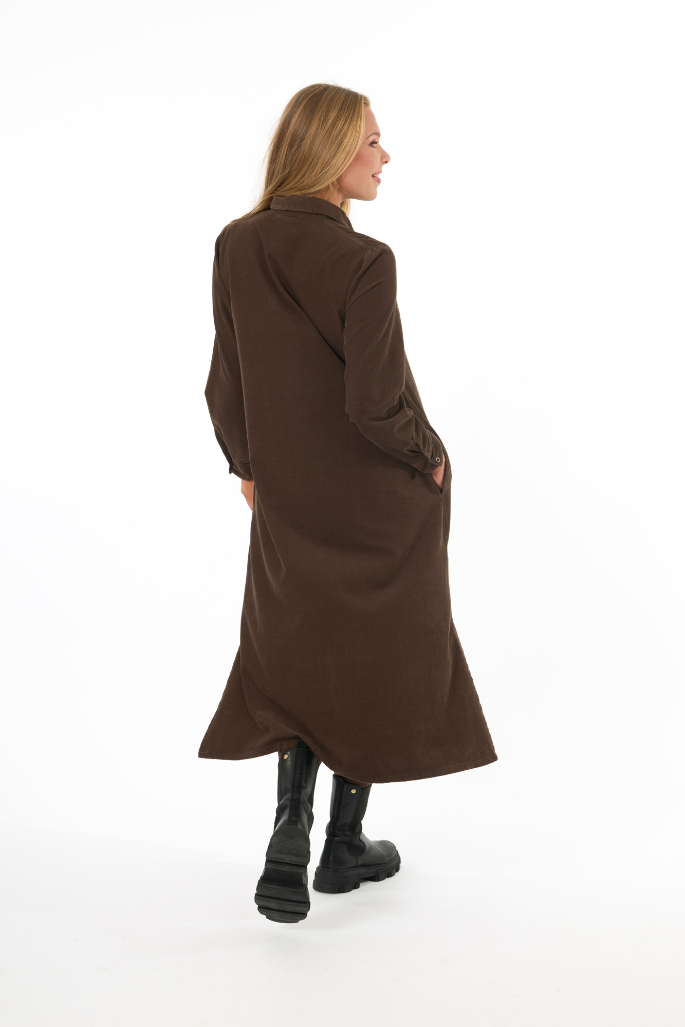 Maria klänning  wood - 3