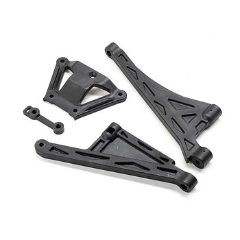 Losi Front and Rear Chassis Brace and Spacer Set: 5IVE-TG 3.0