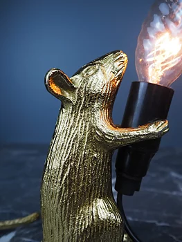 Lampa - Mouse Mässing