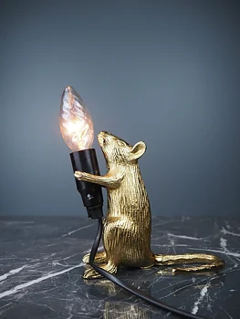 Lampa - Mouse Mässing