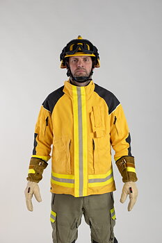 Brannbekledning for skogbrann, Vallfirest Xtreme Suit, Jakke.  Neste generasjons bekledning for skogbrann.