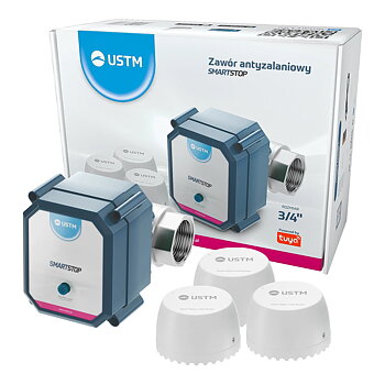 SmartStop vattenfelsbrytare med läckagesensorer