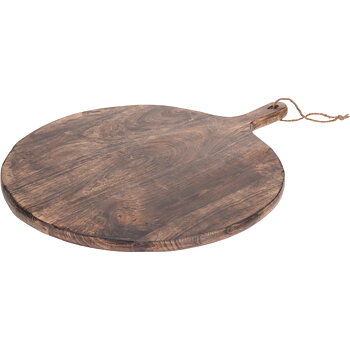 Rund träbricka 50cm