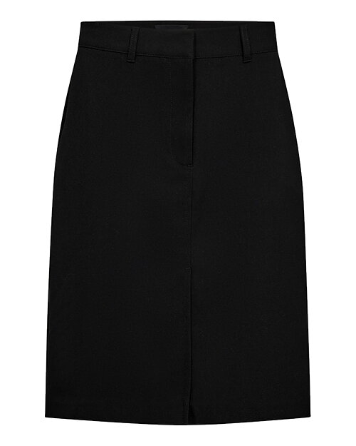 Kjol Tailor kort slits fram svart