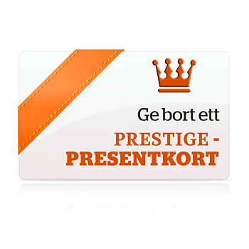 Prestigesresentkort (Berättigar till vår största kristall Prestige med belysning)