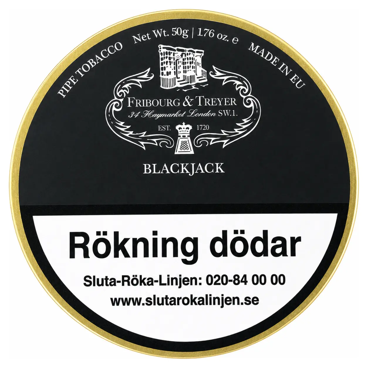 Fribourg & Treyer Blackjack 50g