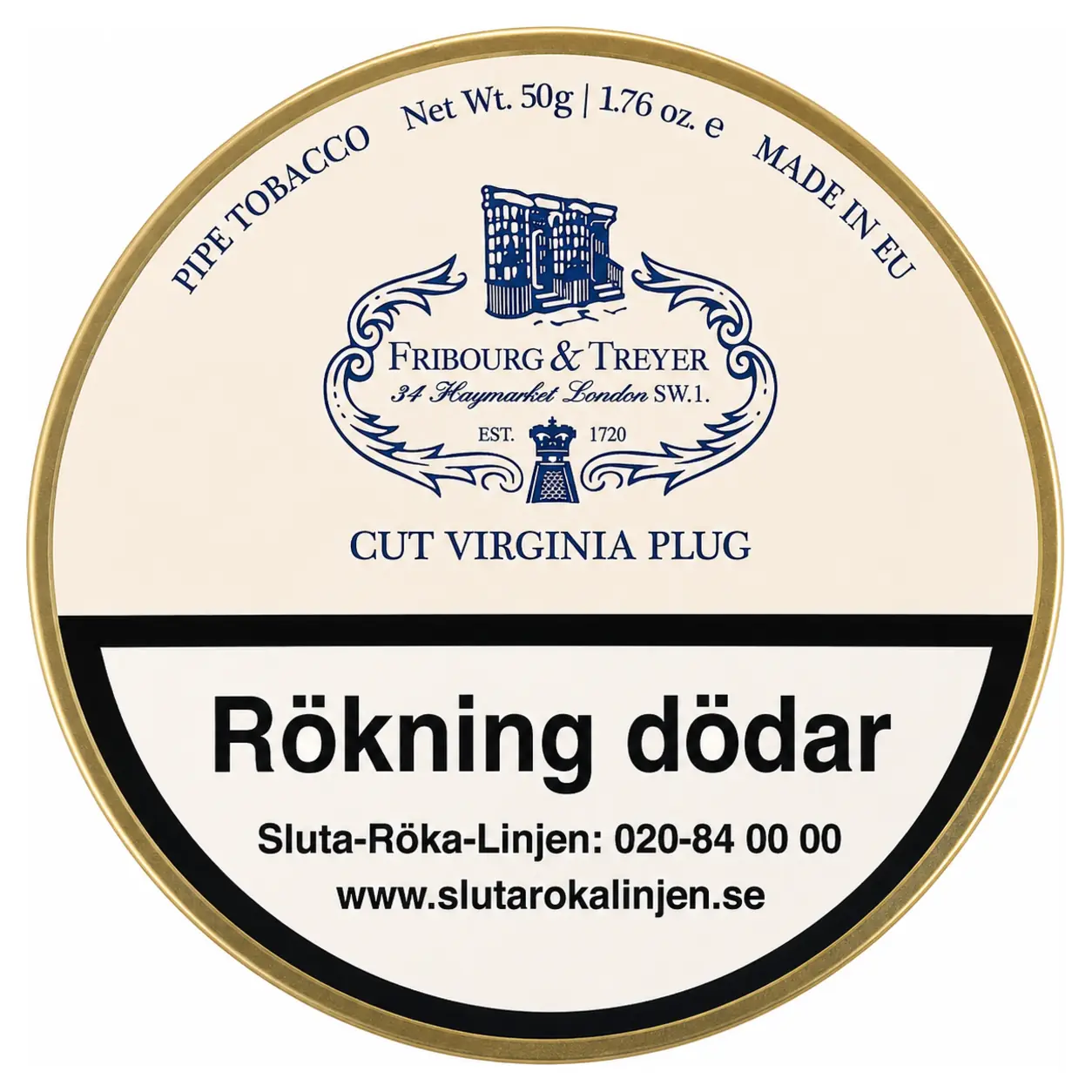 Fribourg & Treyer Cut Virginia Plug Flake 50g