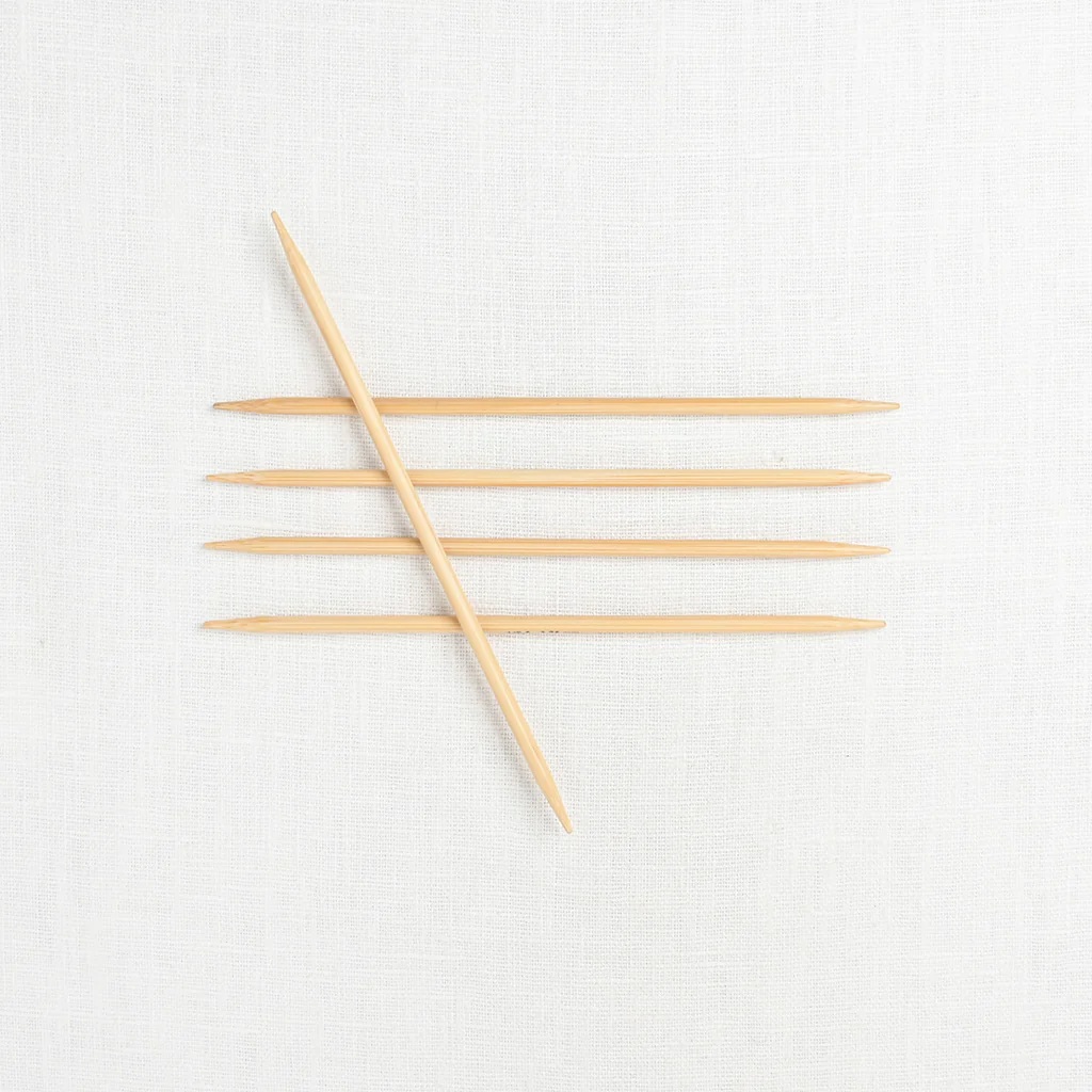 Knitpro Bamboo Strumpstickor 15 cm 2 mm