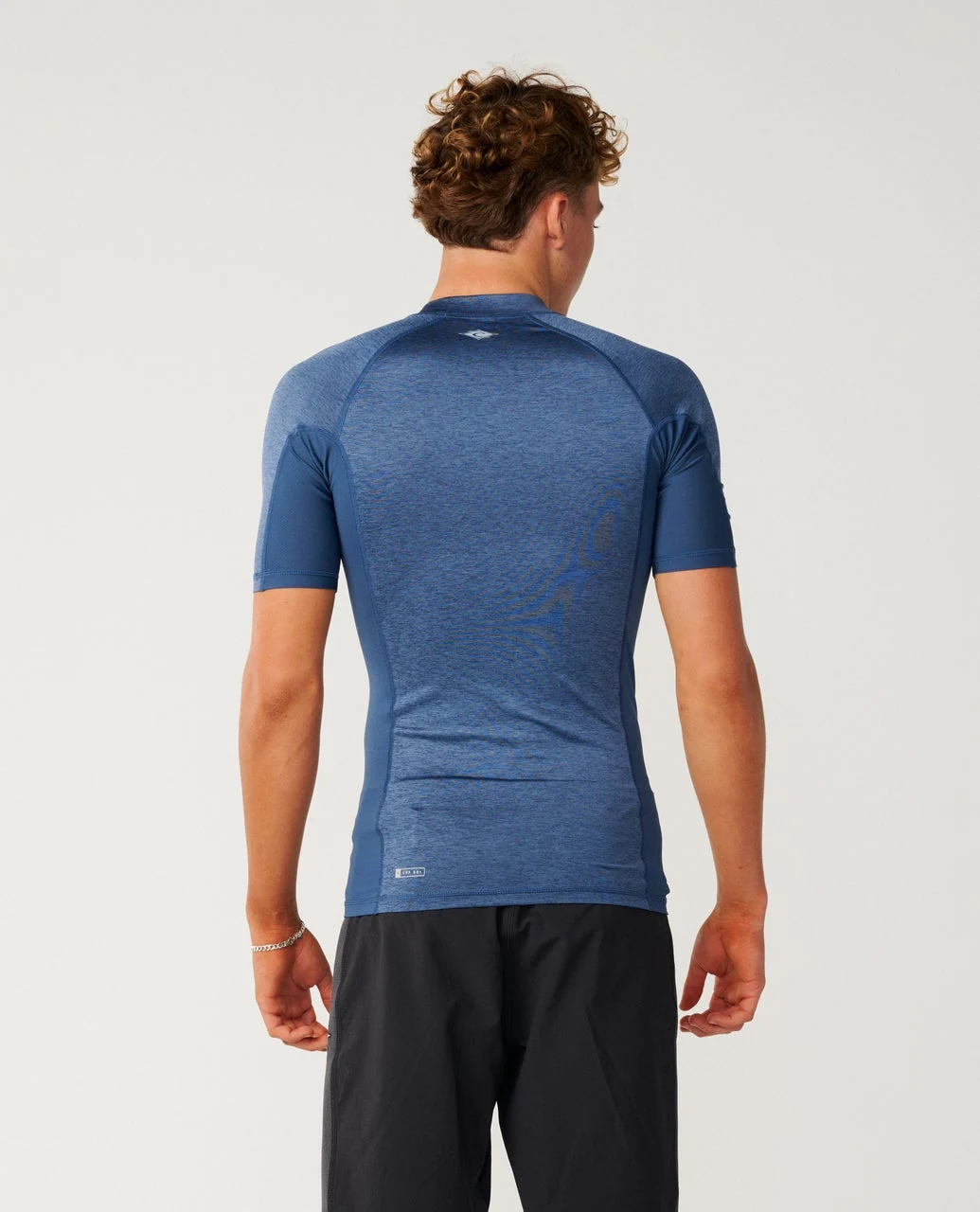 Rip Curl rashguard Dawn Patrol Upf perf 26 S/S light navy marle - 5