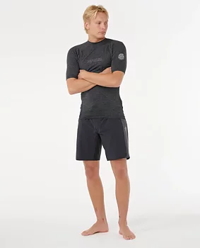 Rip Curl rashguard Dawn Patrol Upf perf 26 S/S black marle