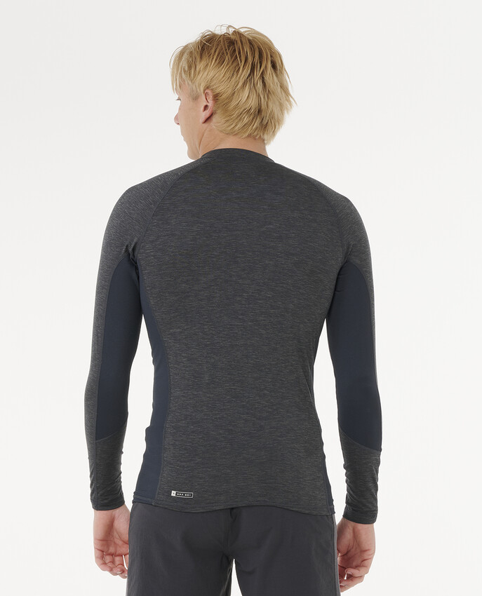 Rip Curl rashguard Dawn Patrol Upf perf 26 L/S black marle - 4
