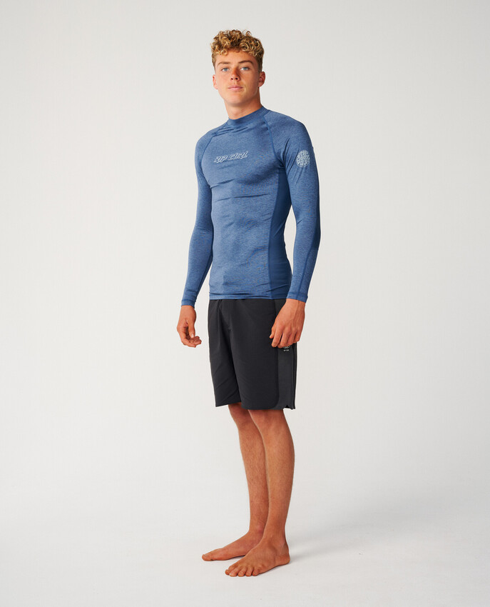 Rip Curl rashguard Dawn Patrol Upf perf 26 L/S light navy marl - 2