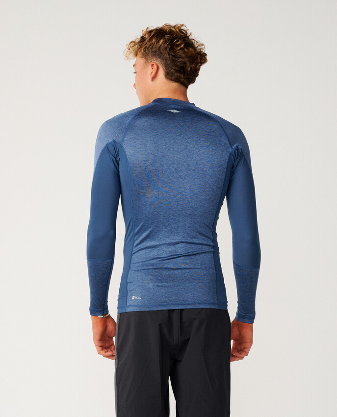 Rip Curl rashguard Dawn Patrol Upf perf 26 L/S light navy marl - 4