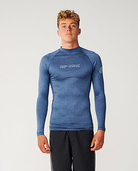 Rip Curl rashguard Dawn Patrol Upf perf 26 L/S light navy marl