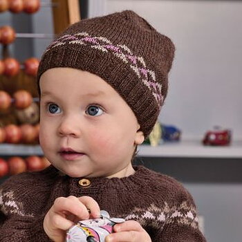 Mönster Lumi - Stickad Babymössa 93182
