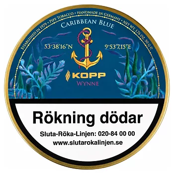 Kopp Piptobak Caribbean Blue Wynne 50g
