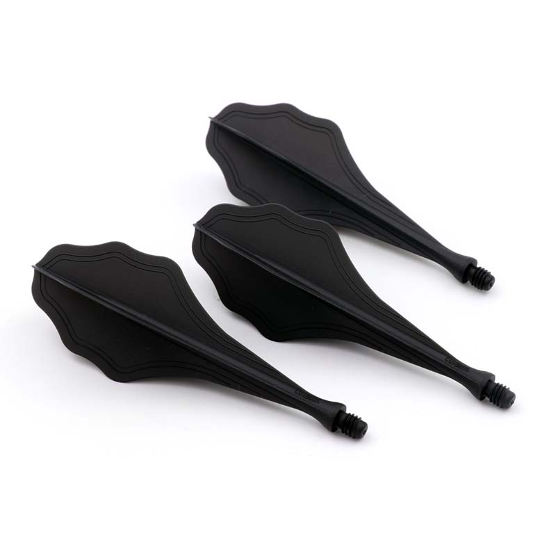 Cuesoul TRAJ AK8 Dart Flight Cloud Shape Black - 3