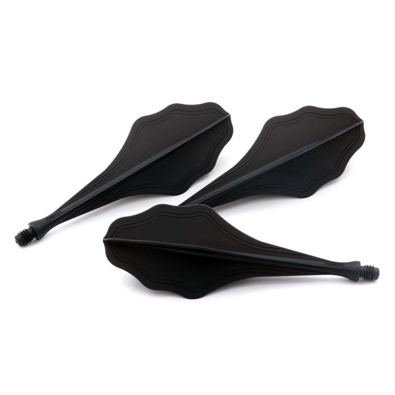 Cuesoul TRAJ AK8 Dart Flight Cloud Shape Black - 2