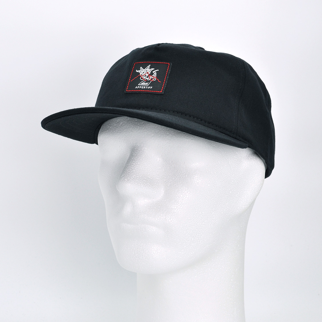appertiff - Horizon Unstructured 5-Panel Black