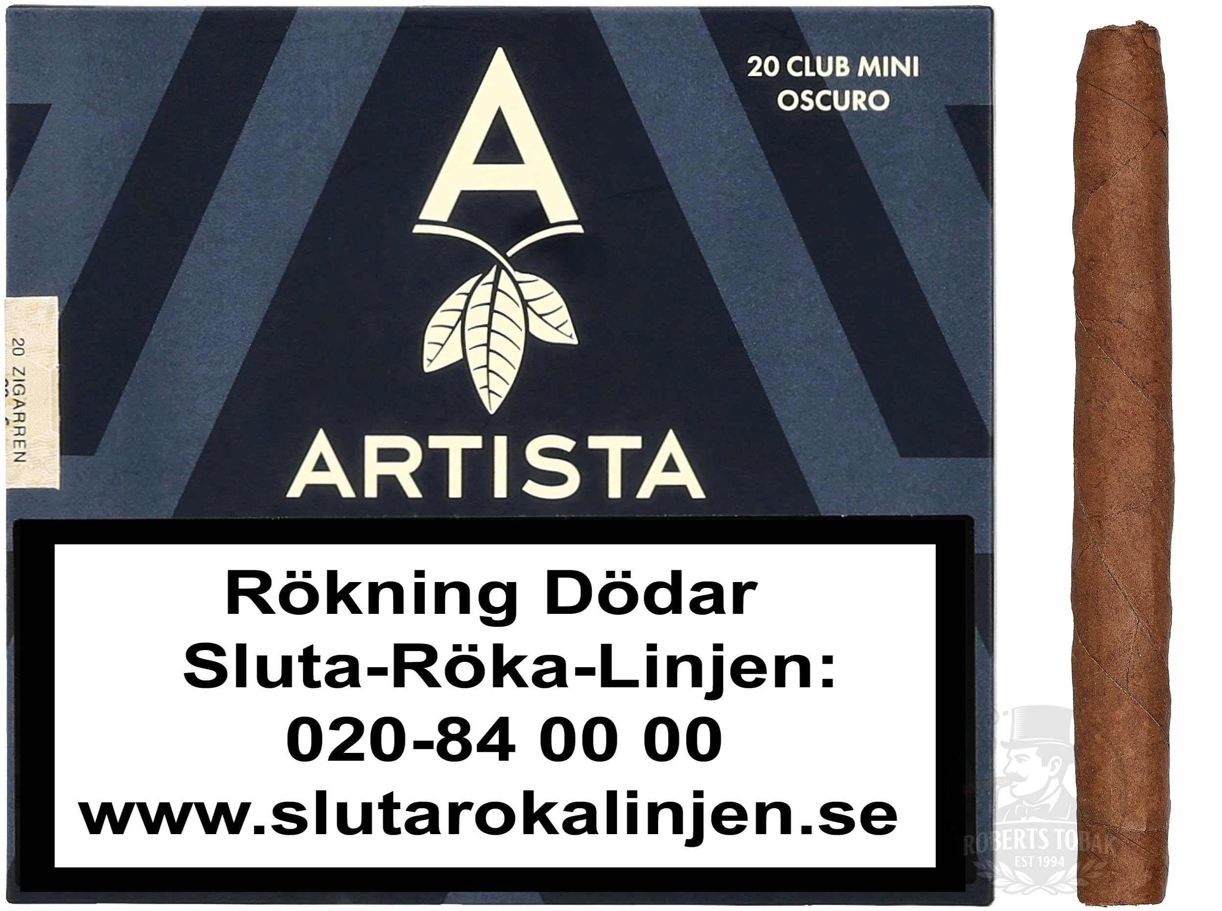 Artisa Club Cigarillos Oscuro(Habano)