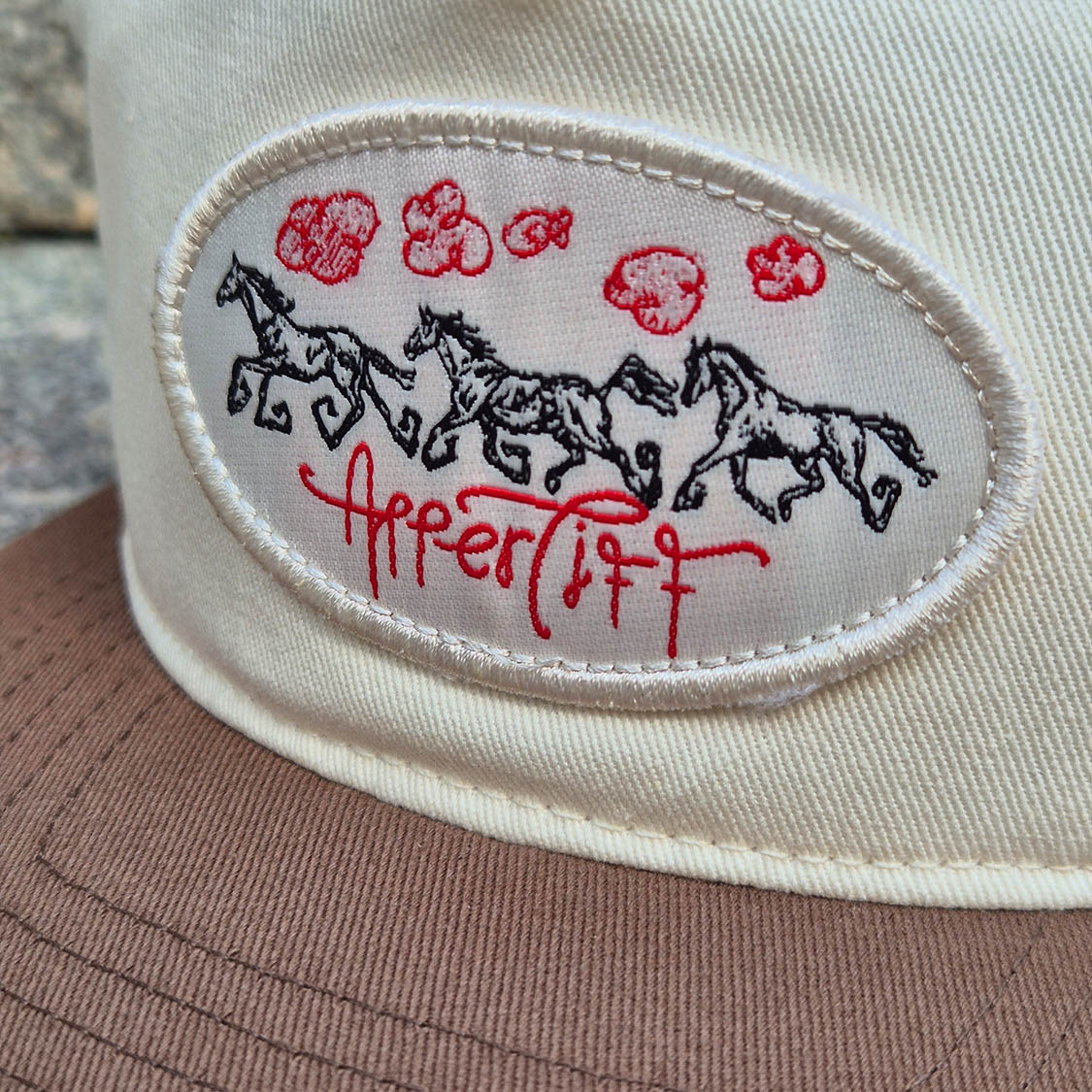 appertiff x oliverspåfund - Wild Horses Unstructured 5-Panel Bone/Brown - 6