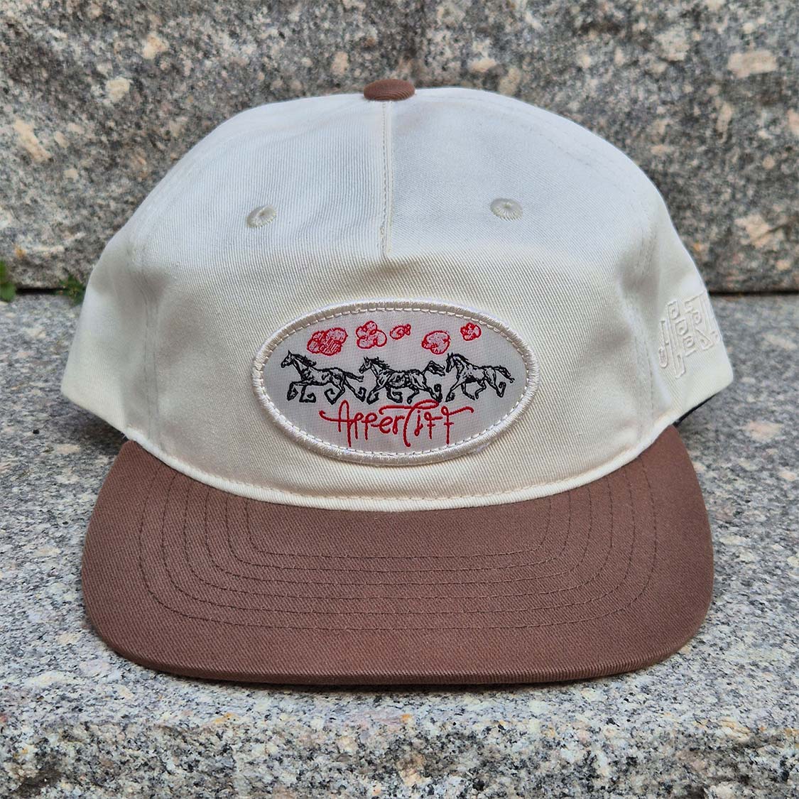 appertiff x oliverspåfund - Wild Horses Unstructured 5-Panel Bone/Brown - 5