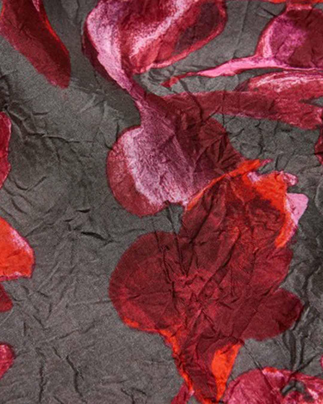Klänning Nodetta blommig grå/röd/rosa - 3