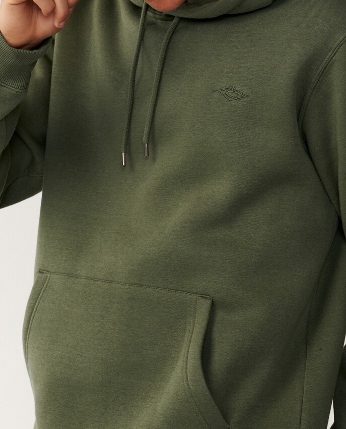 Rip Curl hoodie Classic Surf dark olive - 2