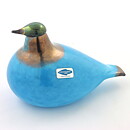 Oiva Toikka (Postipankki 1989) Blue Willow Grouse (Riekko) Glass Bird 13/9 cm
