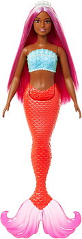 Barbie Röd Sjöjungfru