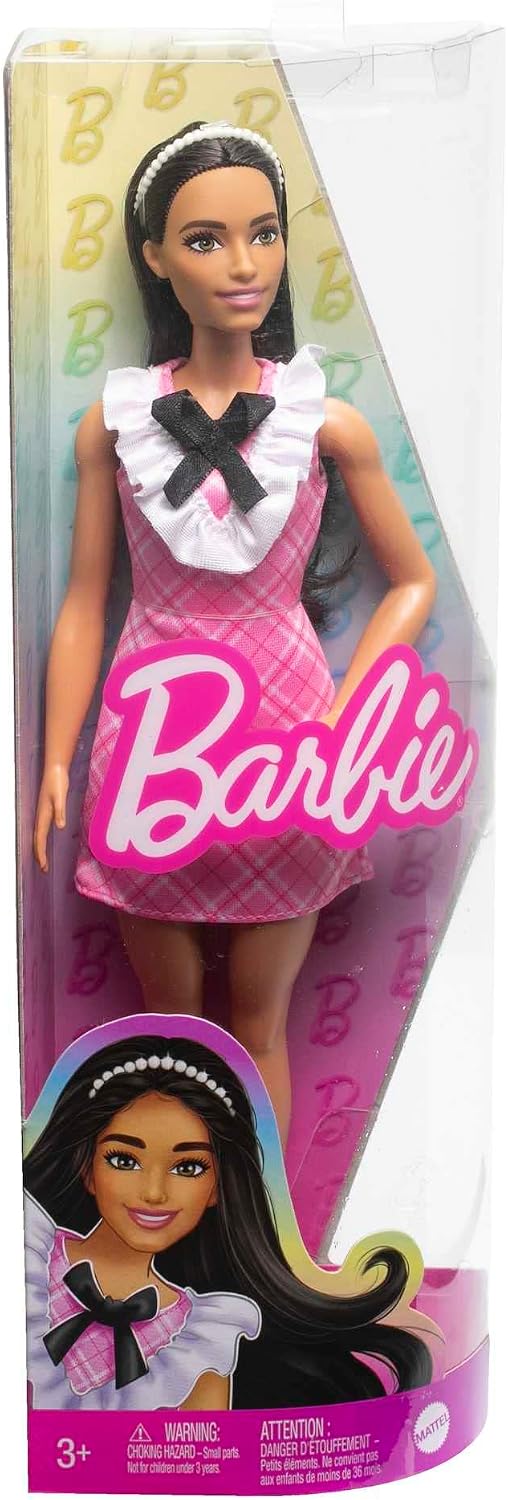 Barbie Fashionista Rutig Klänning