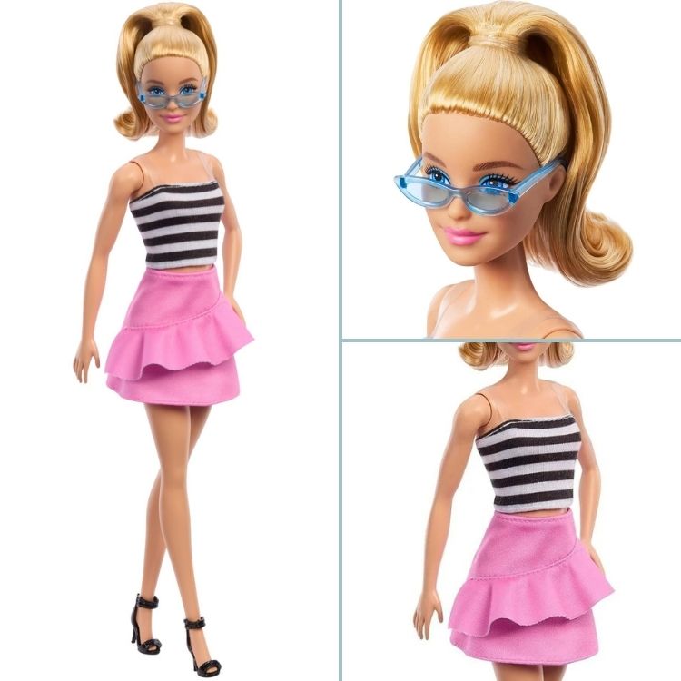 Barbie Fashionista Randig Topp - 2