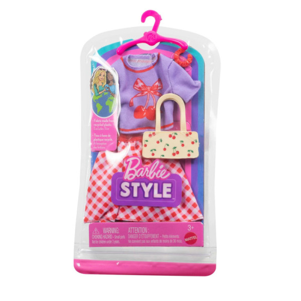 Barbie Complete Look Cherry Topp och Kjol
