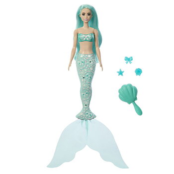 Barbie Color Reveal Mermaid Treasure, 1 st.