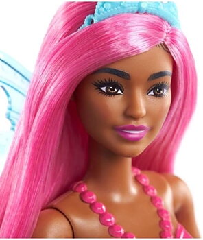 Barbie Fairy Rosa Hår