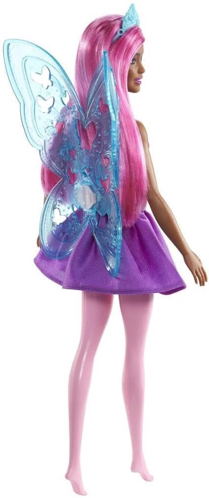 Barbie Fairy Rosa Hår - 3