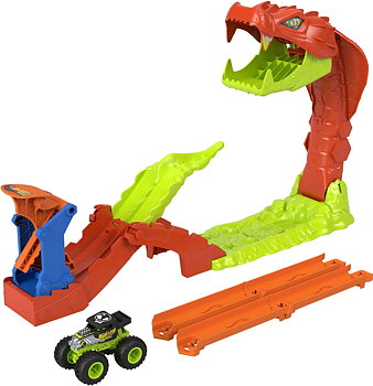Hot Wheels Monster Trucks Snake Bite Slam-Out