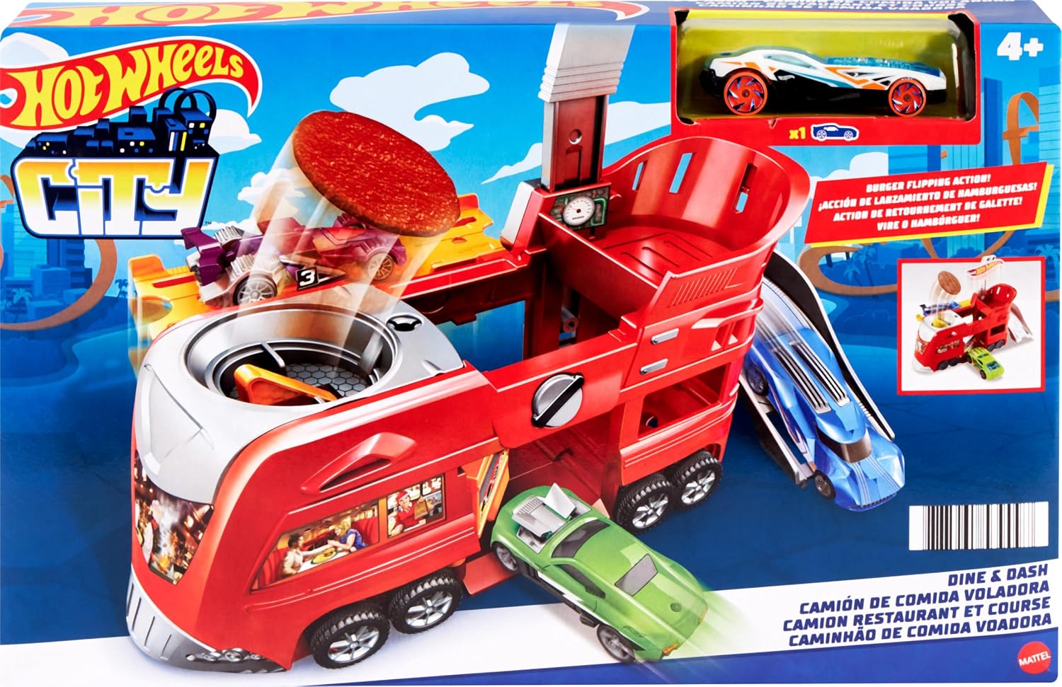 Hot wheels City Fold Out Dine & Dash