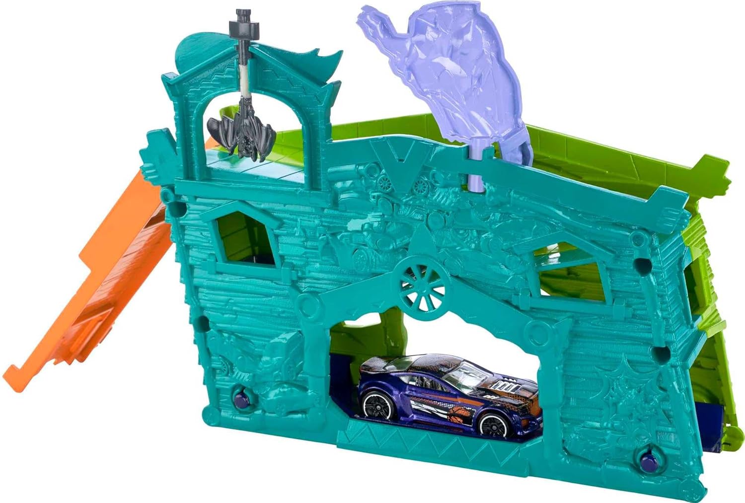 Hot wheels City Fold Out Ghost Garage - 3