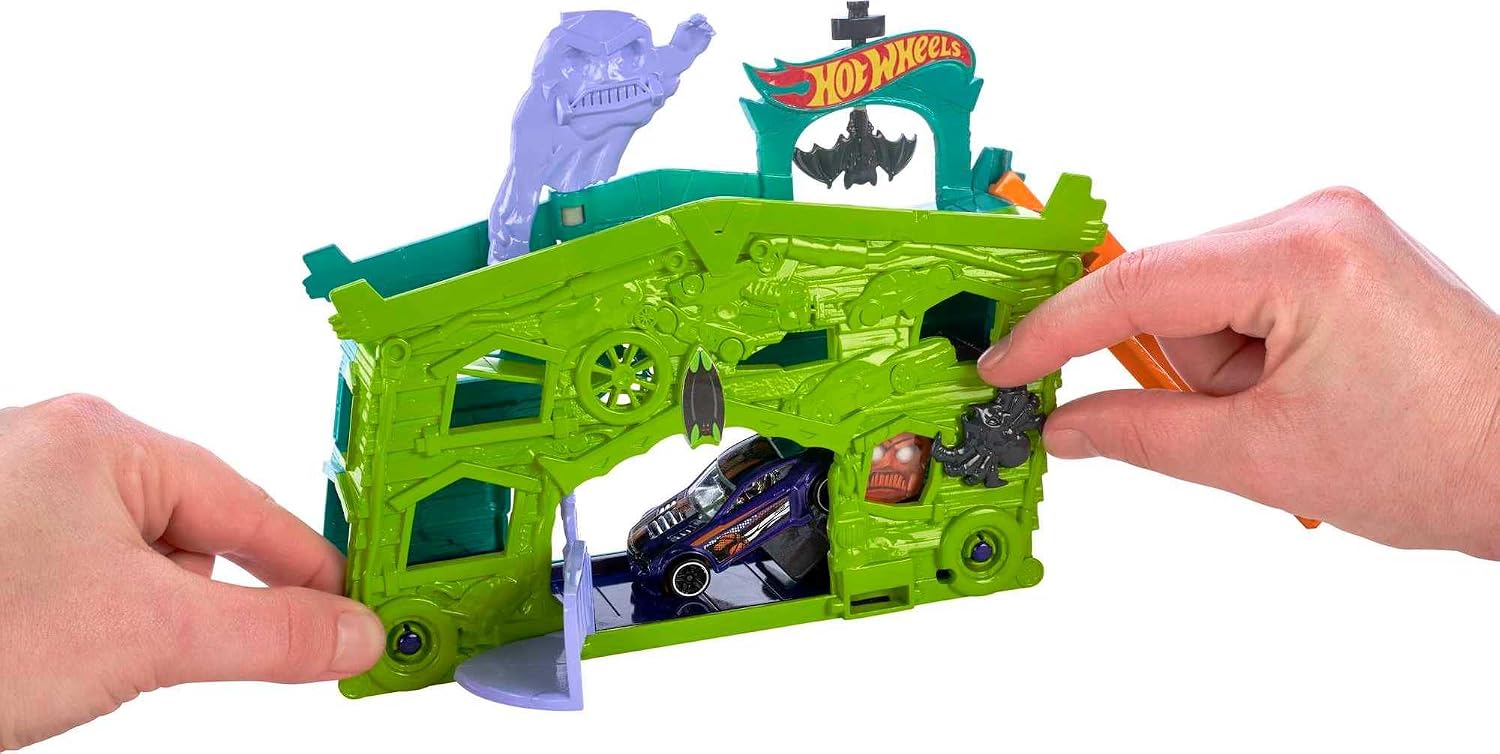 Hot wheels City Fold Out Ghost Garage - 5