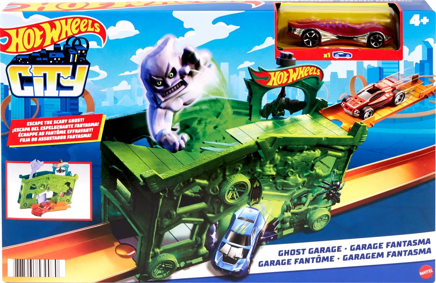 Hot wheels City Fold Out Ghost Garage