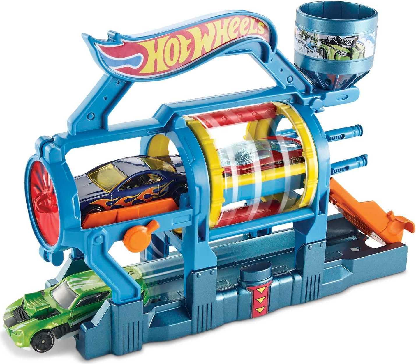 Hot wheels City Fold Out Turbo Jet Car Wash - 4