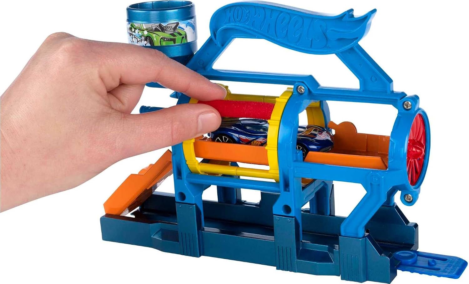 Hot wheels City Fold Out Turbo Jet Car Wash - 5