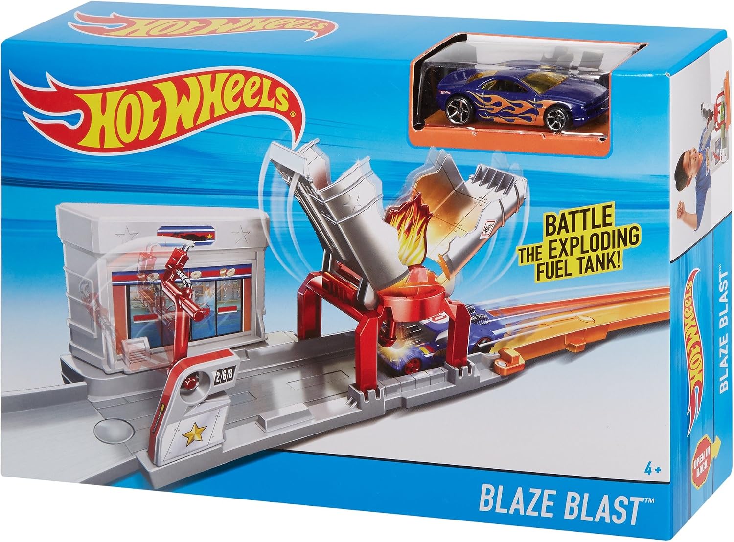 Hot wheels City Fold Out Blaze Blast