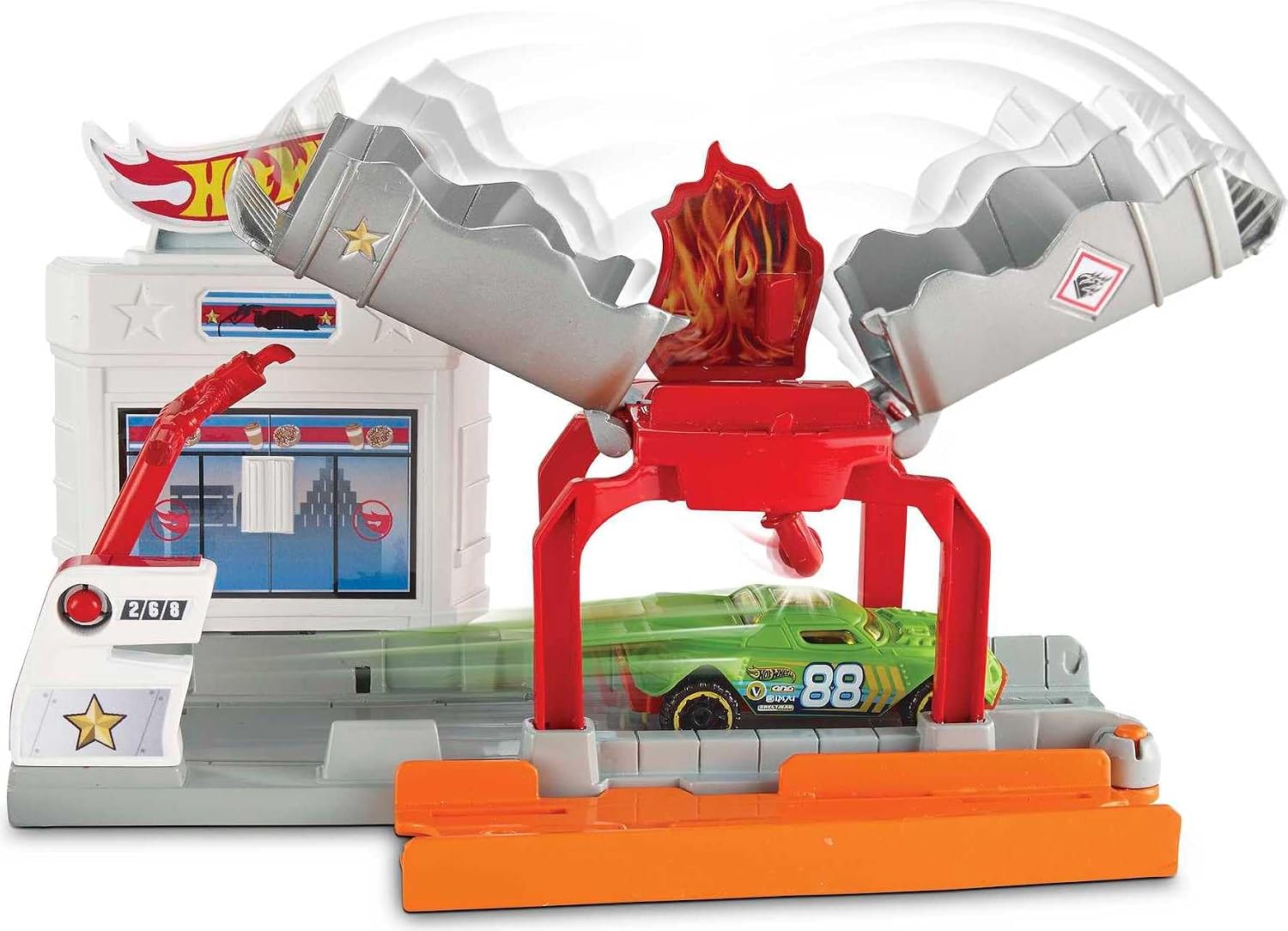 Hot wheels City Fold Out Blaze Blast - 3