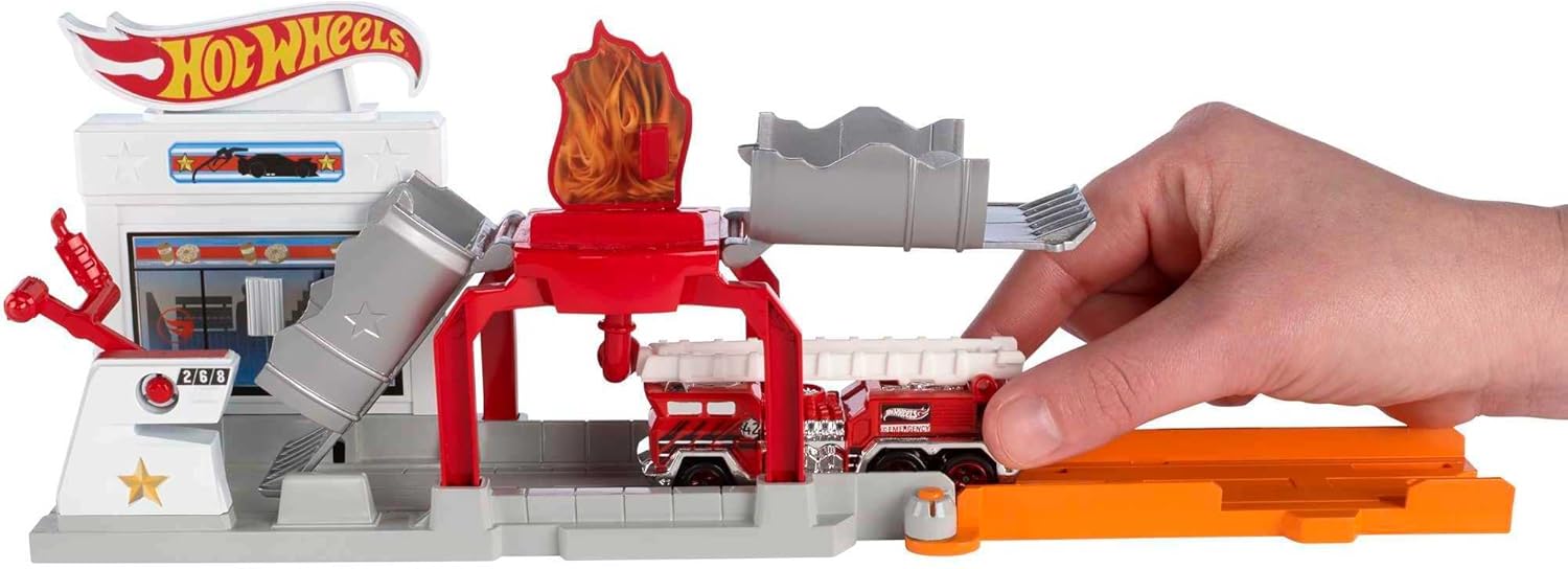 Hot wheels City Fold Out Blaze Blast - 6