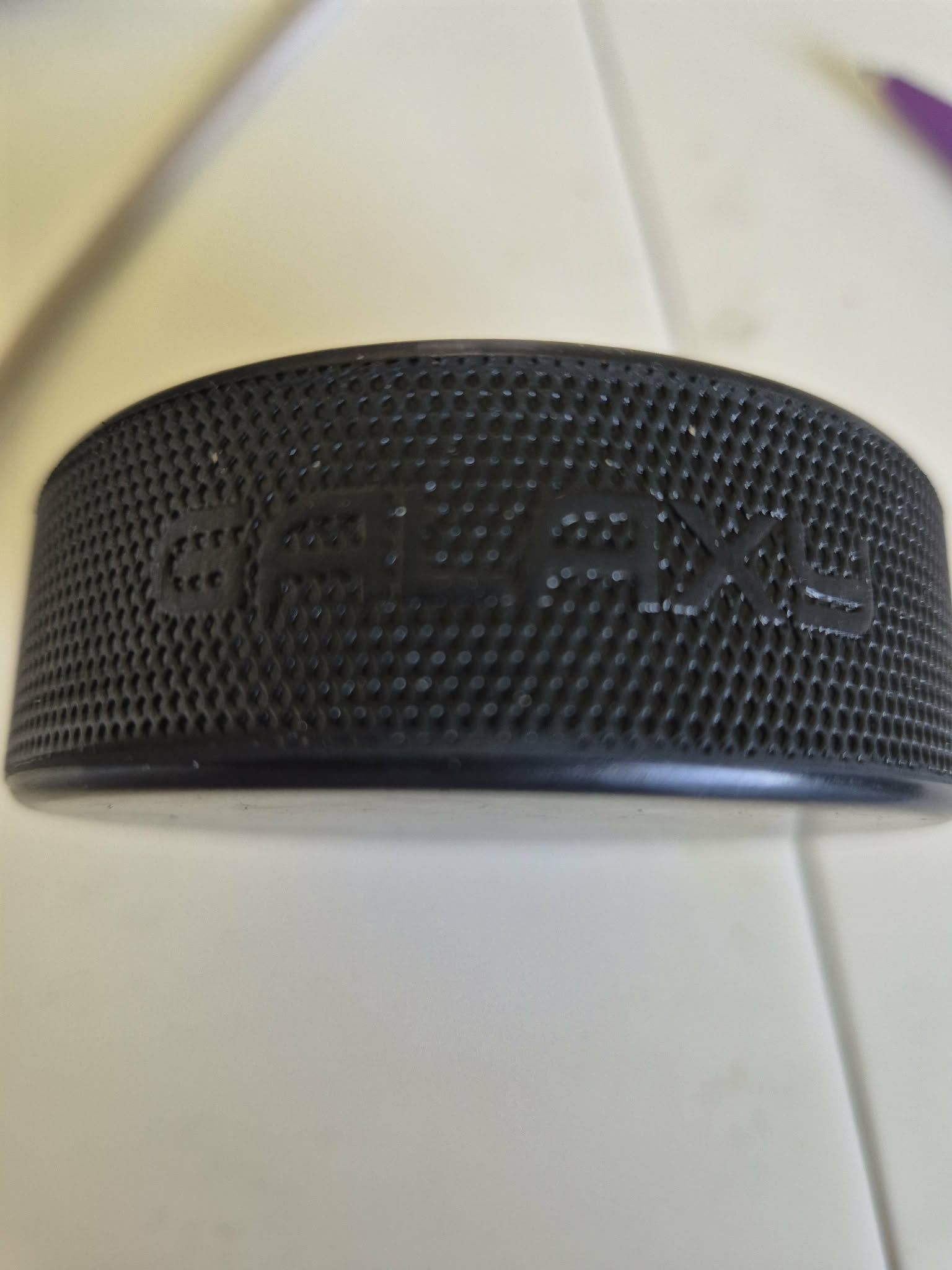 GALAXY HOCKEY PUCK 163 GRAM, SVART - 2