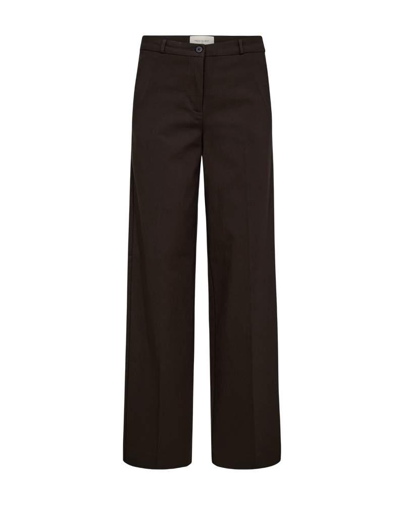 Solvej wide pants- Black