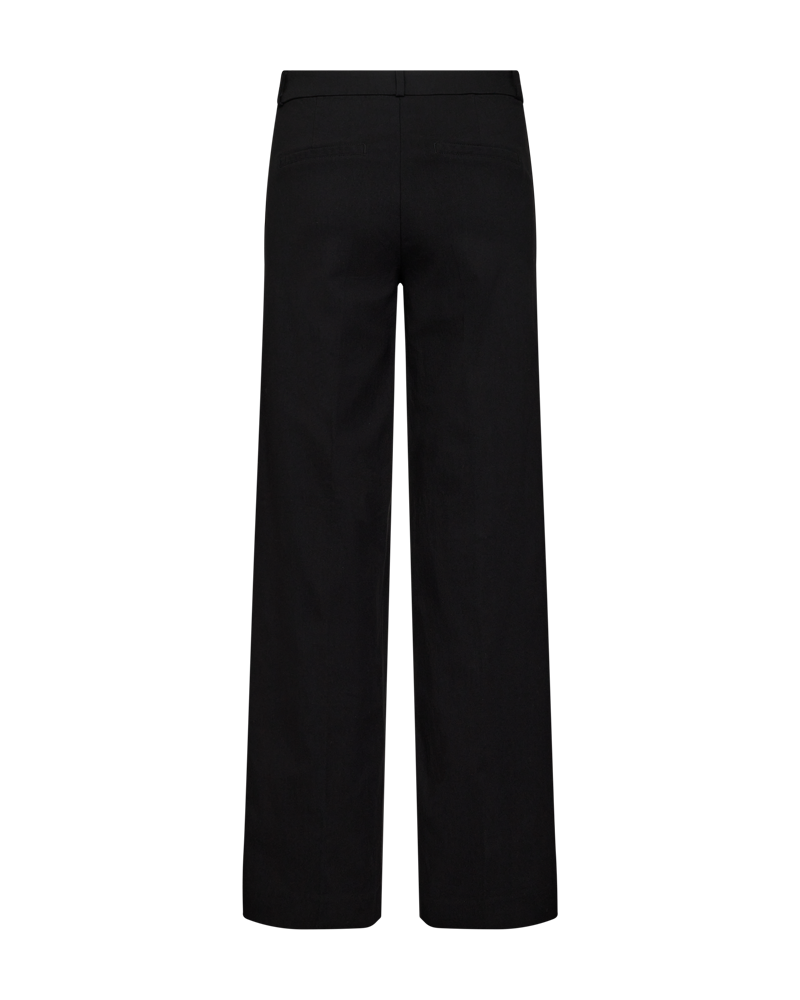 Solvej wide pants- Black - 3