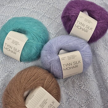 Sandnes Tynn Silk Mohair nya färger hösten 2026